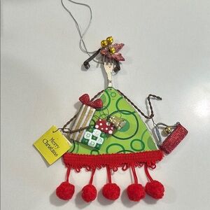 Festive Christmas Ornament with Gifts